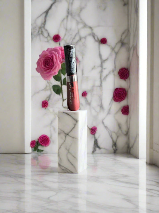 Avon shine supreme lip color glossy rose